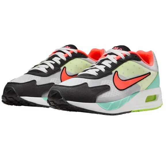 Nike Air Max Solo Vast Hot Punch Grey/Volt/Black Shoe FZ4136-001 Men's 10.5 NE